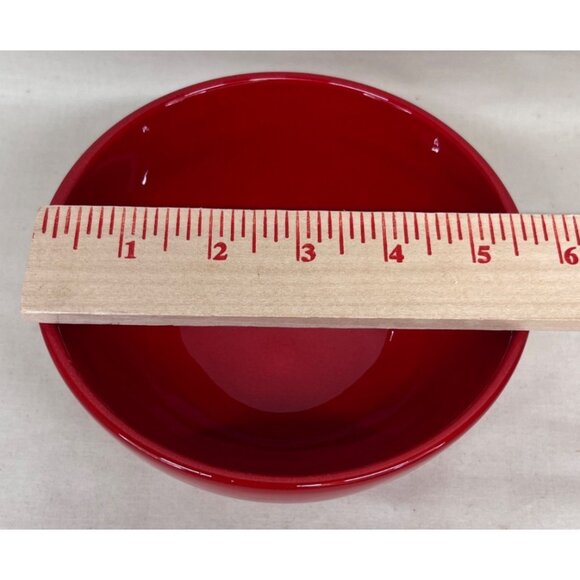Waechtersbach Fun Factory Cherry Red Freestyle Soup Cereal Bowl Germany 5 3/4” - Picture 6 of 6